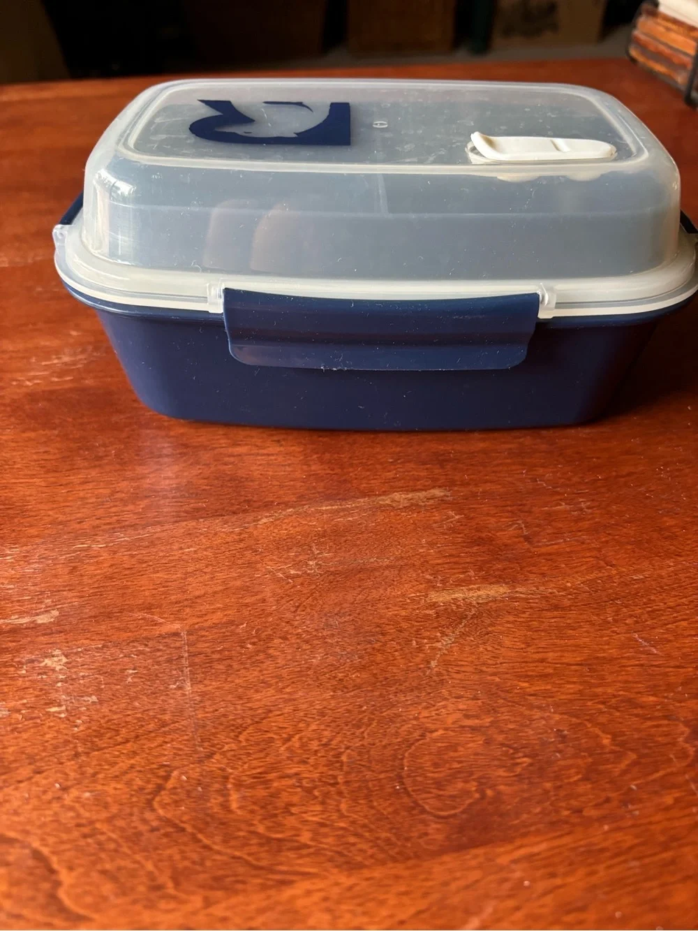RTIC 3-Compartment Lunch Container navy blue